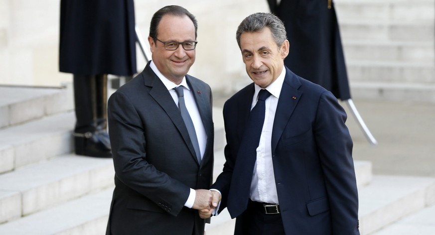 Sollten sich Gedanken machen:&nbsp;François Hollande und Nicolas Sarkozy.