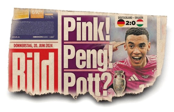 Träumen erlaubt! Die Bild nach dem 2:0 Deutschlands über Ungarn.