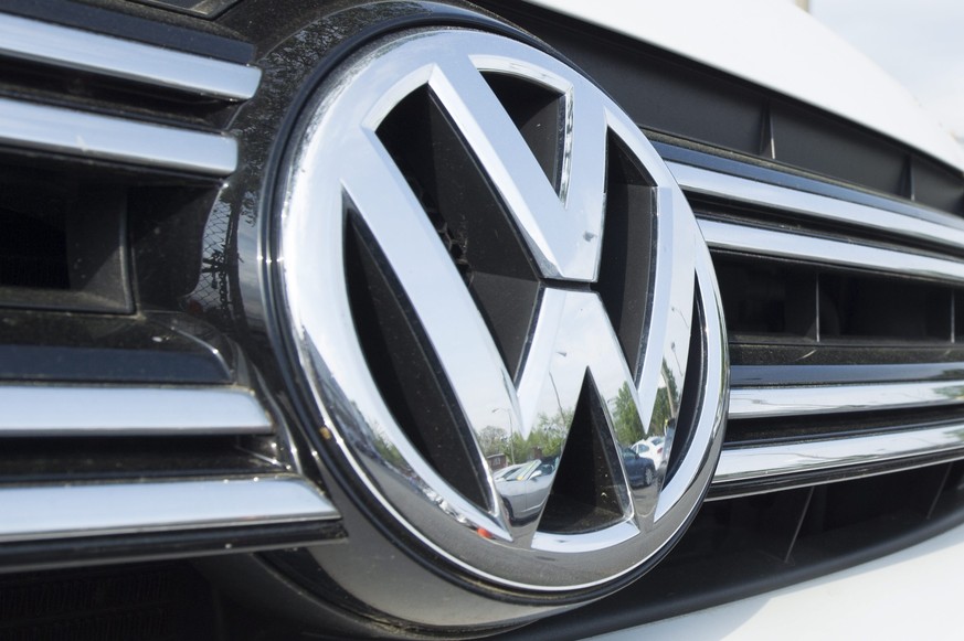 epa05697238 (FILE) - A file photograph showing Volkswagen logo on a car at a VW dealership in Alexandria, Virginia, USA, 21 April 2016. Media reports on 04 January 2017 state that Volkswagen in German ...