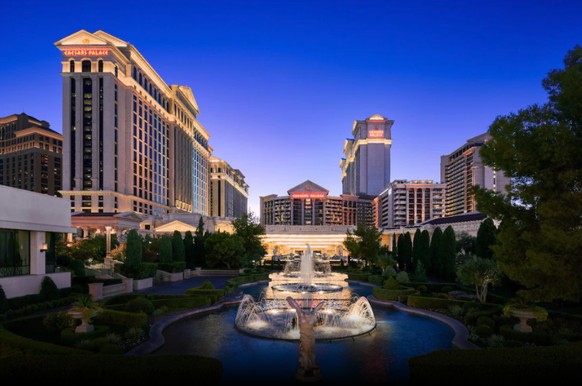 Das berühmte Caesars Palace in Las Vegas.