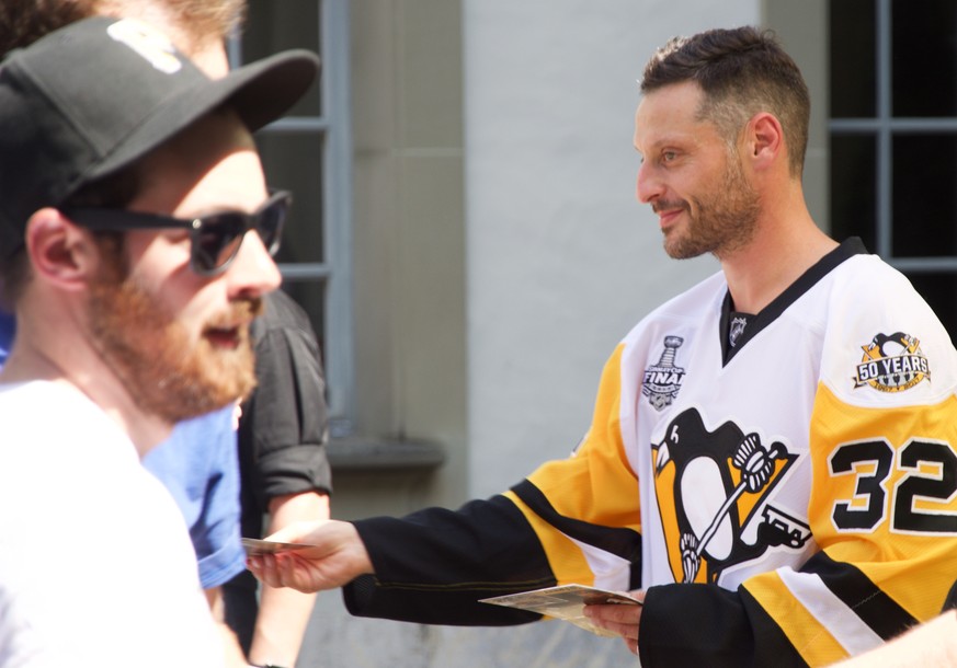 Mark Streit Stanley Cup Bern