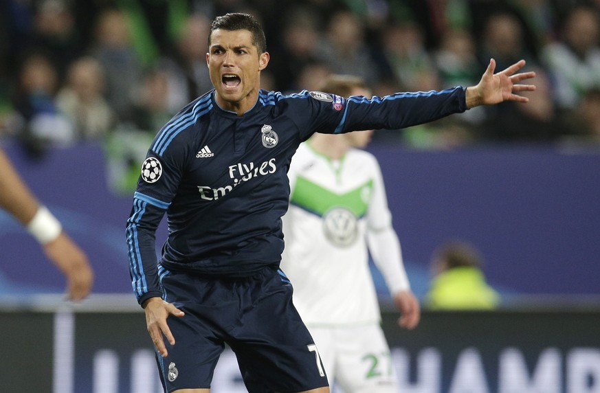 «Gottfriedstutz» – Cristiano Ronaldo hat gegen Wolfsburg fast gar nichts zu bestellen.