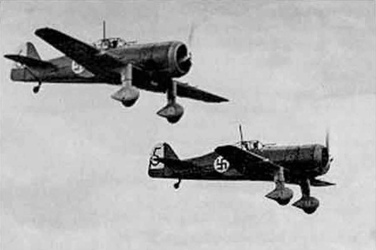 Hakenkreuz der finnischen Luftwaffe.