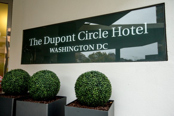 Fundort der Leiche Lessins: Hotel in Washington D.C.