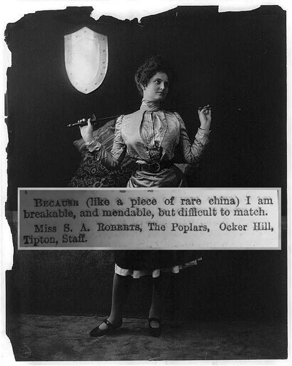 Victorian Women: An 1889 Magazine Asked Women Why They Think They’re Single. The Replies Were Hilarious

Victorian woman - fashion
https://tile.loc.gov/storage-services/service/pnp/cph/3b20000/3b21000 ...