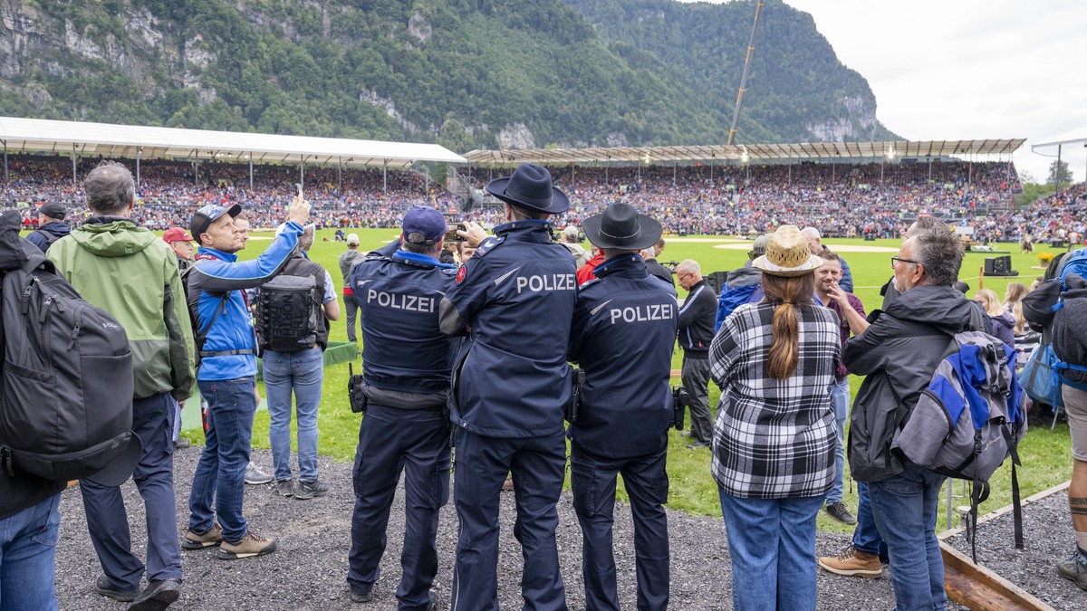 Über 80 Einsätze: Polizei musste am ESAF vor allem wegen Betrunkenen ausrücken