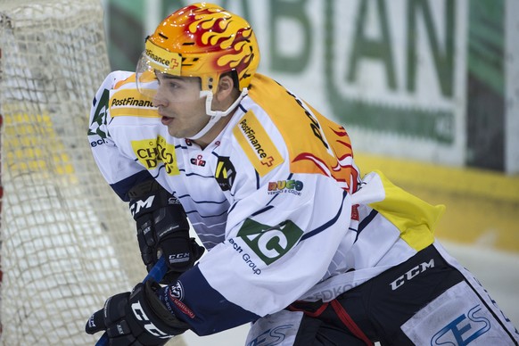 Ambris Topscorer Inti Pestoni im Eishockey Platzierungsspiel der National League A zwischen den SCL Tigers und dem HC Ambri-Piotta, am Dienstag, 8. Maerz 2016, in der Ilfishalle in Langnau. (KEYSTONE/ ...