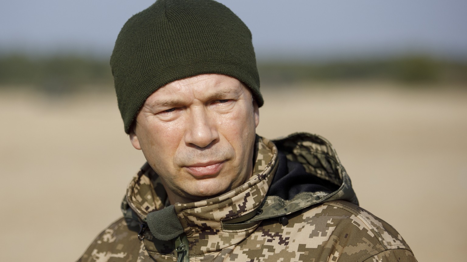 epa13125455 (FILE) - Oleksandr Syrskyi, then Commander of the Ukrainian Ground Forces, at a shooting range near Kyiv, Ukraine, 27 October 2020 (re-issued 21 July 2026). Ukraine's President Zelens ...