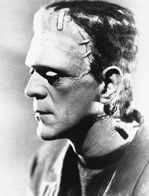 Boris Karloff als Monster 1931.