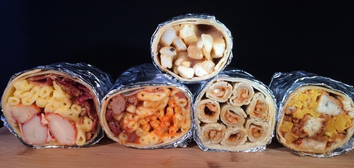 Am besten alles in einem Burrito rein würgen. Kommt schon irgendwie gut.