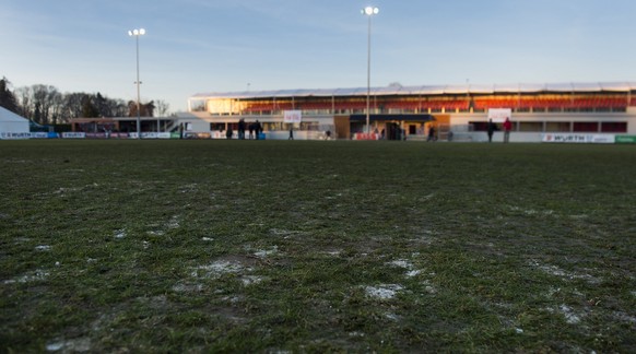 Kein Fussball in Le Mont: Die Waadtländer mussten das Heimrecht wegen schlechter Platzverhältnisse an Basel abtreten.