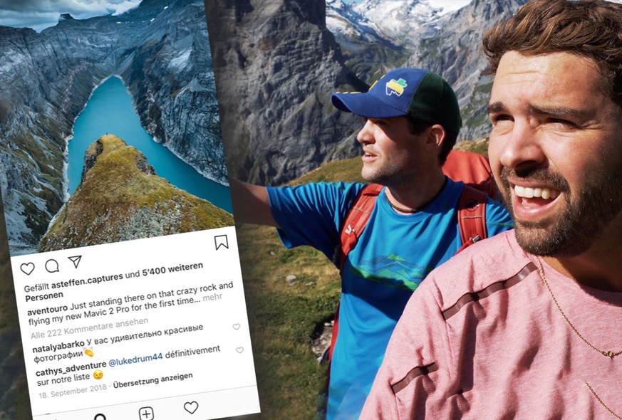 Ja, dieses Bild ist wirklich aus der Schweiz (Nico hat's getestet – und verflucht)