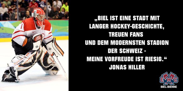 Die ersten Worte von Jonas Hiller über seinen neuen Arbeitgeber.