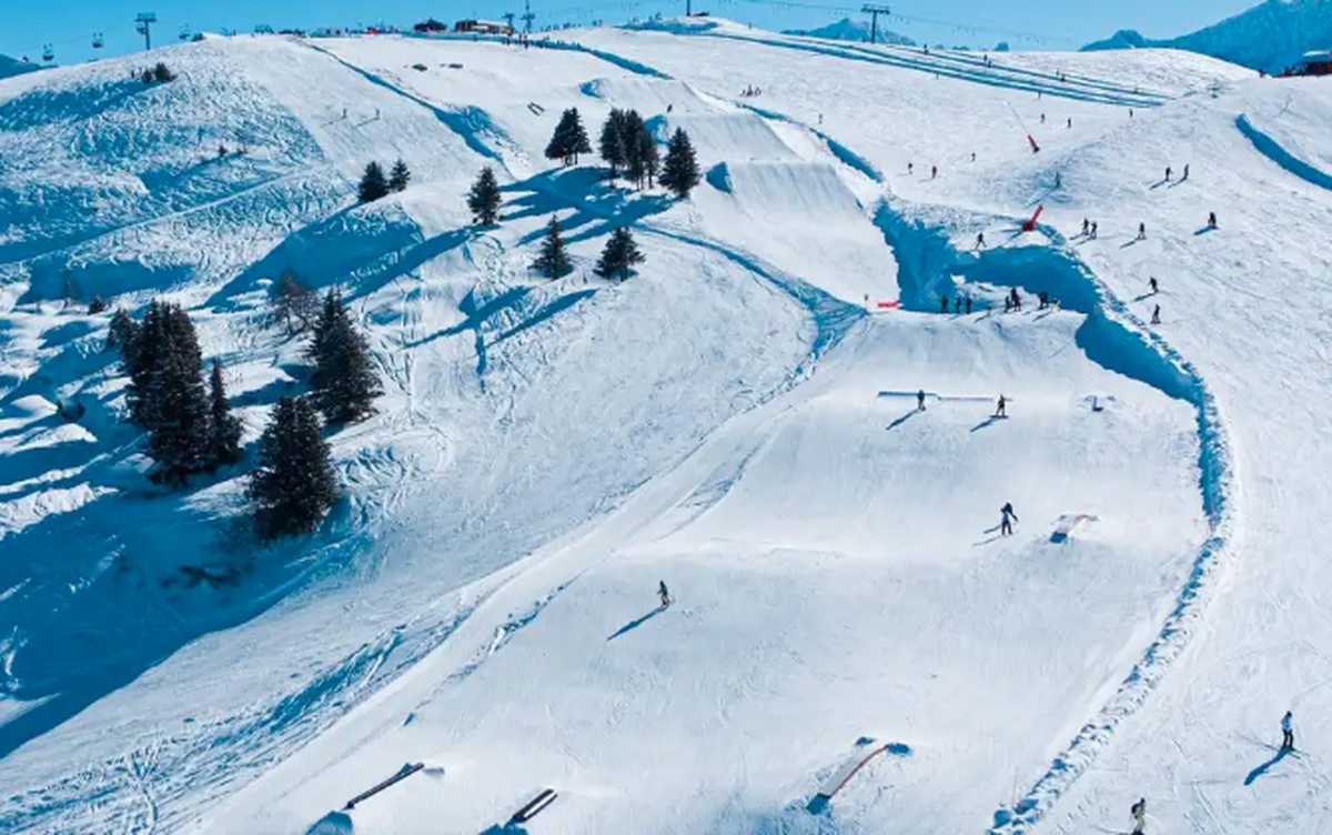 Snowpark Villars-Gryon-les Diablerets, Skipiste