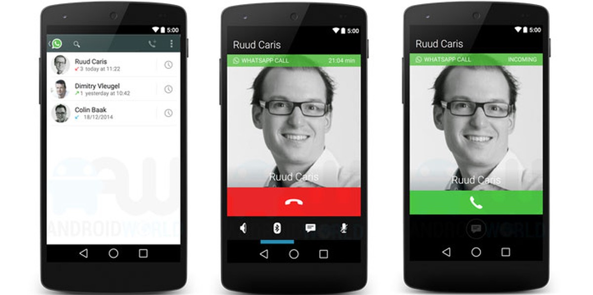 Neu kann man mit WhatsApp Sprachanrufe tätigen.