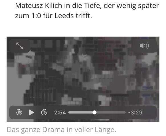 Das geschenkte Tor von Leeds â so trocken erklÃ¤rt Bielsa die Â«Fairplay-Aktion des JahresÂ»
Bixelbrei in voller LÃ¤nge