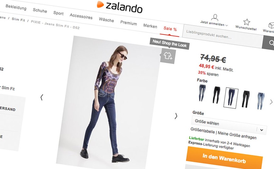 Zalando preist mit Mager-Models Jeans an – die Facebook-Community setzt mit Shitstorm Druck auf