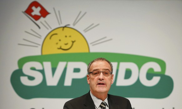 Der frisch gewählte Bundesrat Guy Parmelin.