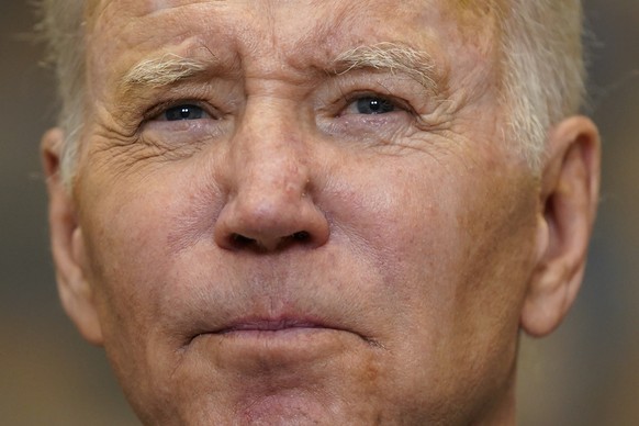 FILE - President Joe Biden speaks about border security in the Roosevelt Room of the White House, January 5, 2023, in Washington.  Biden becomes the first US leader to visit Mexico in nearly a decade...