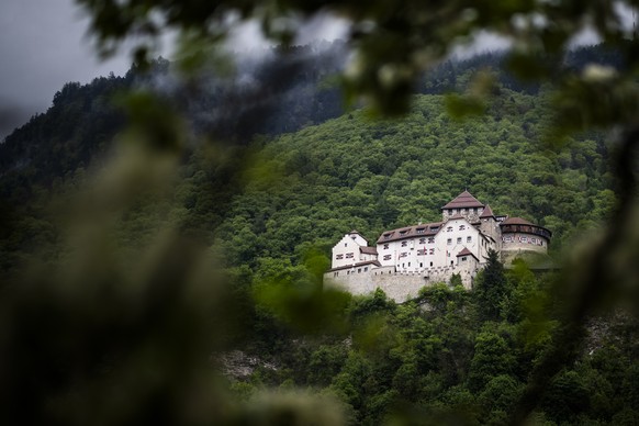 Schloss Vaduz, aufgenommen am Finance Forum Liechtenstein, am Mittwoch, 29. April 2026, in Vaduz. (KEYSTONE/Gian Ehrenzeller)