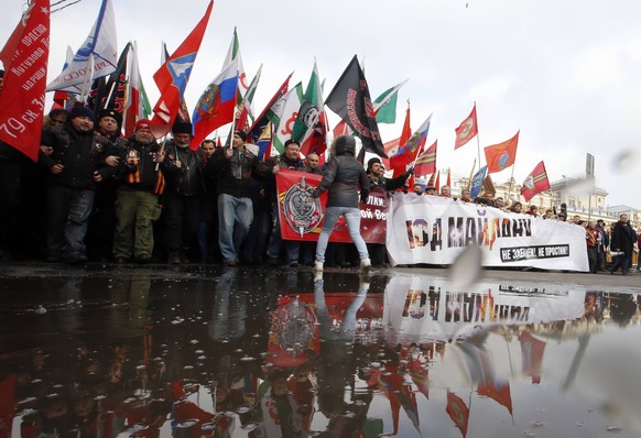 In Moskau wurde demonstriert.