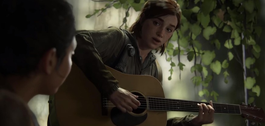 Hat ihr Joel beigebracht: Gitarre spielen. Und irgendwie lebt er so in Ellie weiter.