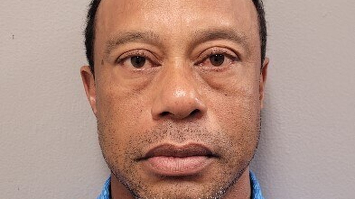 This handout photo provided by the Martin County Sheriff's Office shows Tiger Woods, in Stuart, Fla., Friday, March 27, 2026. (Martin County Sheriff's Office via AP)
Tiger Woods