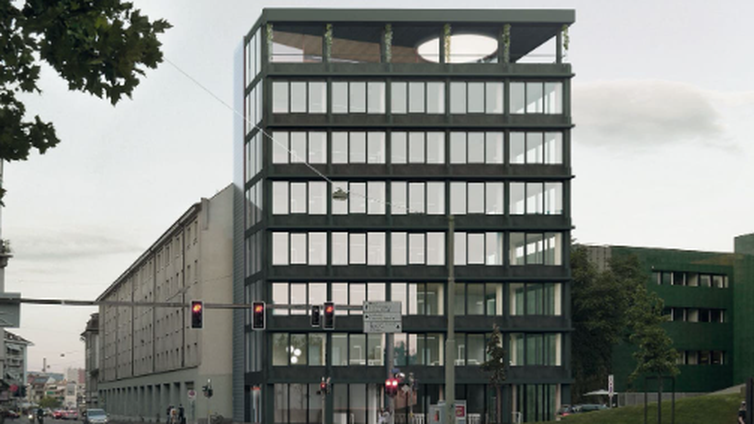 Das Siegerprojekt für das bereits 2018 angekündigte Botnar Research Centre for Child Health an der Basler Spitalstrasse.