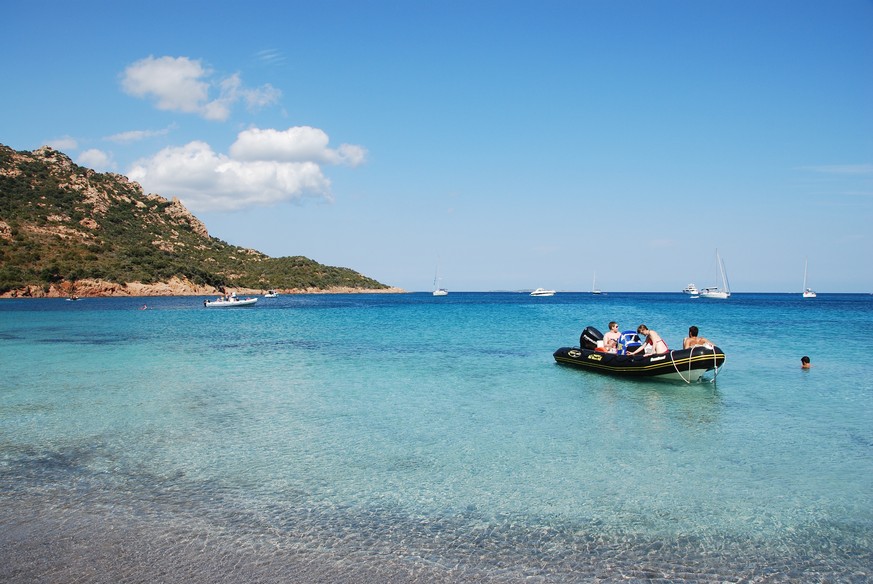 Am Plage de Carataggio, bei Porto Vecchio, wurde eine Frau angeschossen.&nbsp;