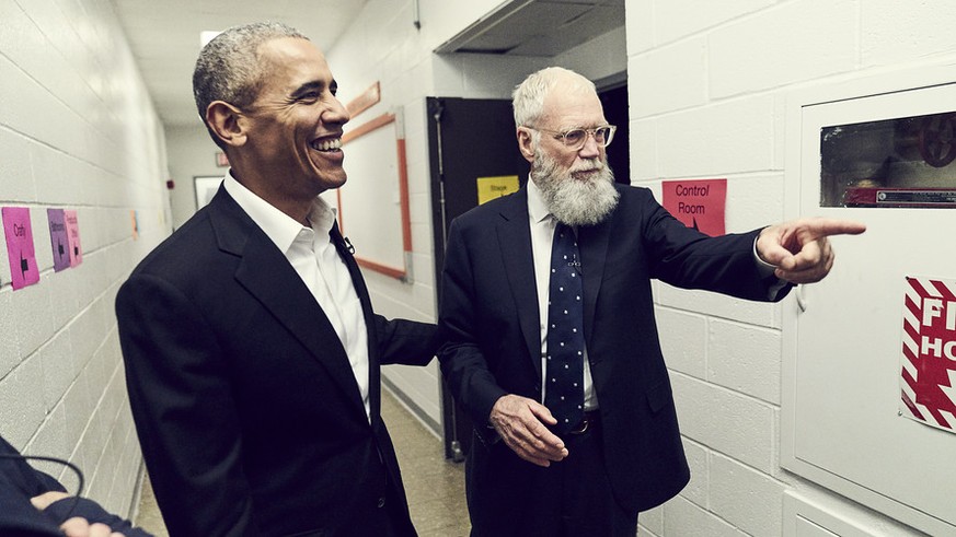 David Letterman gibt sein Comeback