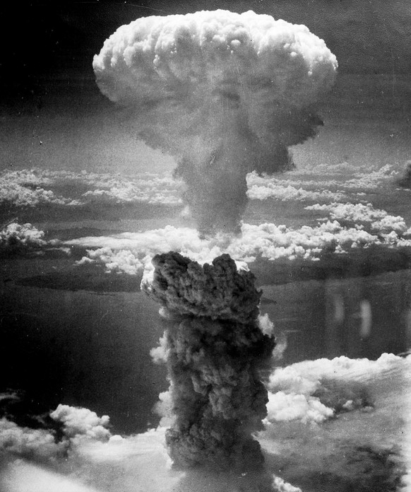 Atombombe über Nagasaki: Nukleare Waffen haben das Potential, unsere Zivilisation auszulöschen. 