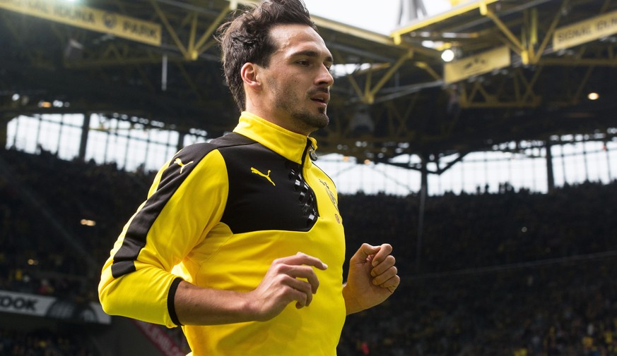 Ganz besonders im Fokus: Hummels bei seinem letzten Einsatz in Schwarzgelb.