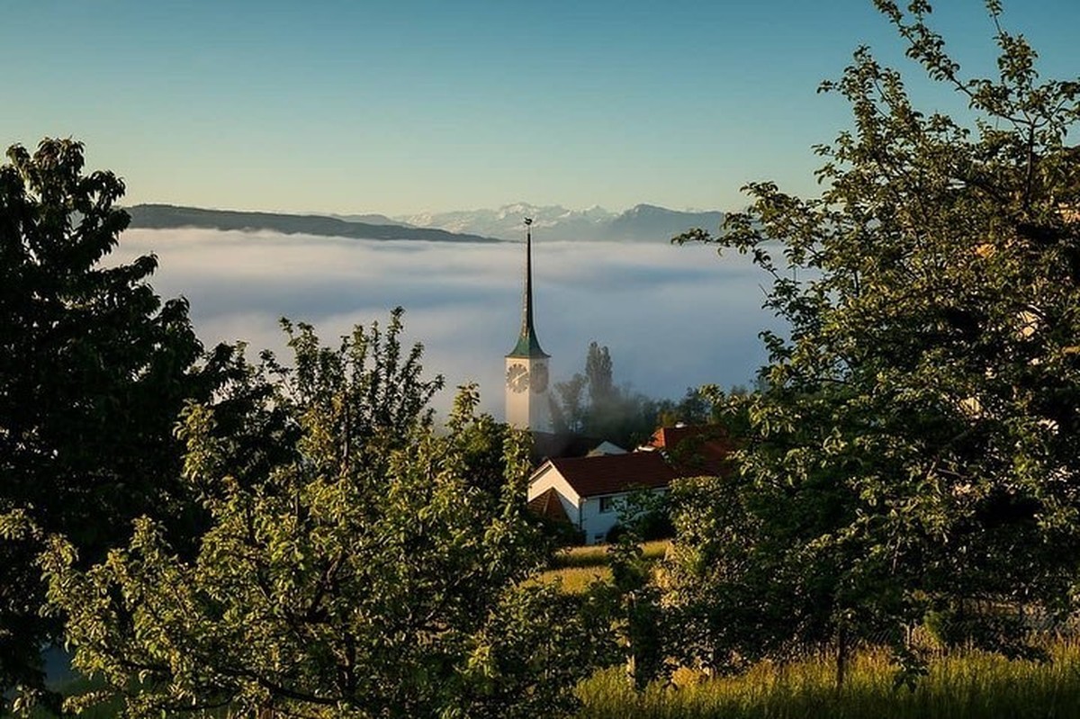 Homberg bei Reinach Rauszeit Kurze Nebelwanderung