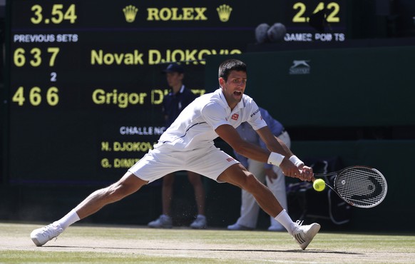 Novak Djokovic hat die letzten drei Grand-Slam-Finals verloren.