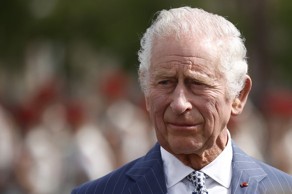 FILE - Britain&#039;s King Charles III attends a ceremony at the Arc de Triomphe in Paris, Wednesday, Sept. 20, 2023. Waiting times to diagnose and treat cancer across the U.K. have worsened in recent ...