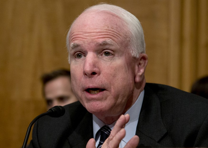 Bezeichnete Kooperation der Schweiz als «Witz»: Senator McCain.&nbsp;