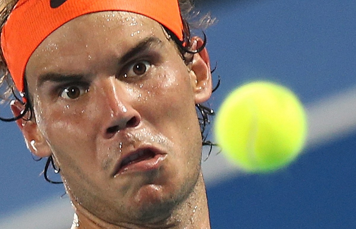 Nadal war zu stark für Wawrinka – kein Wunder, bei dem Blick.