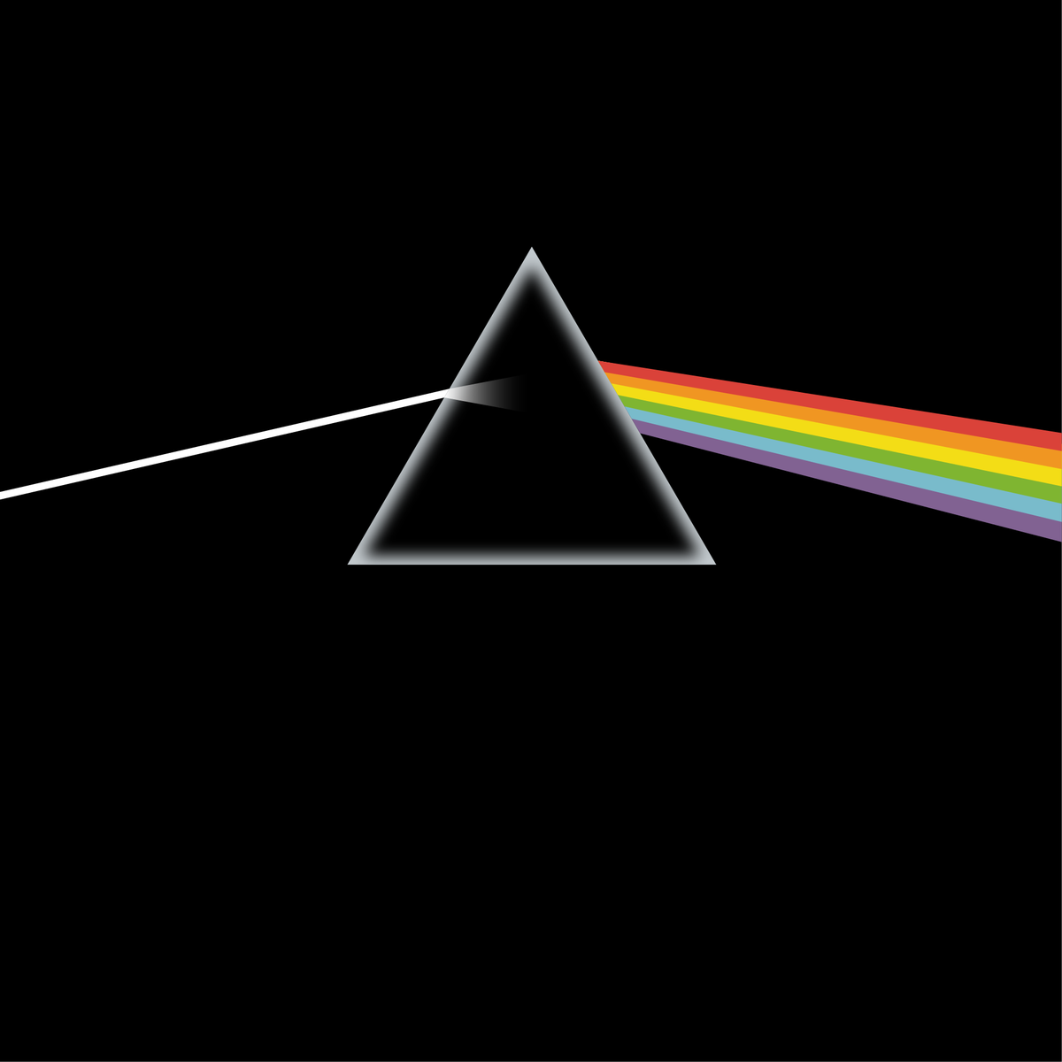 La pochette originale de The dark side of the moon, 1973.