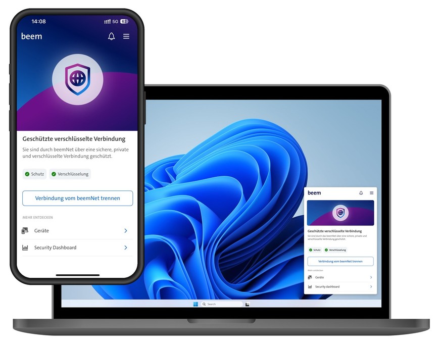 Swisscom Cybersicherheits-Lösung beem (21. Mai 2025)
