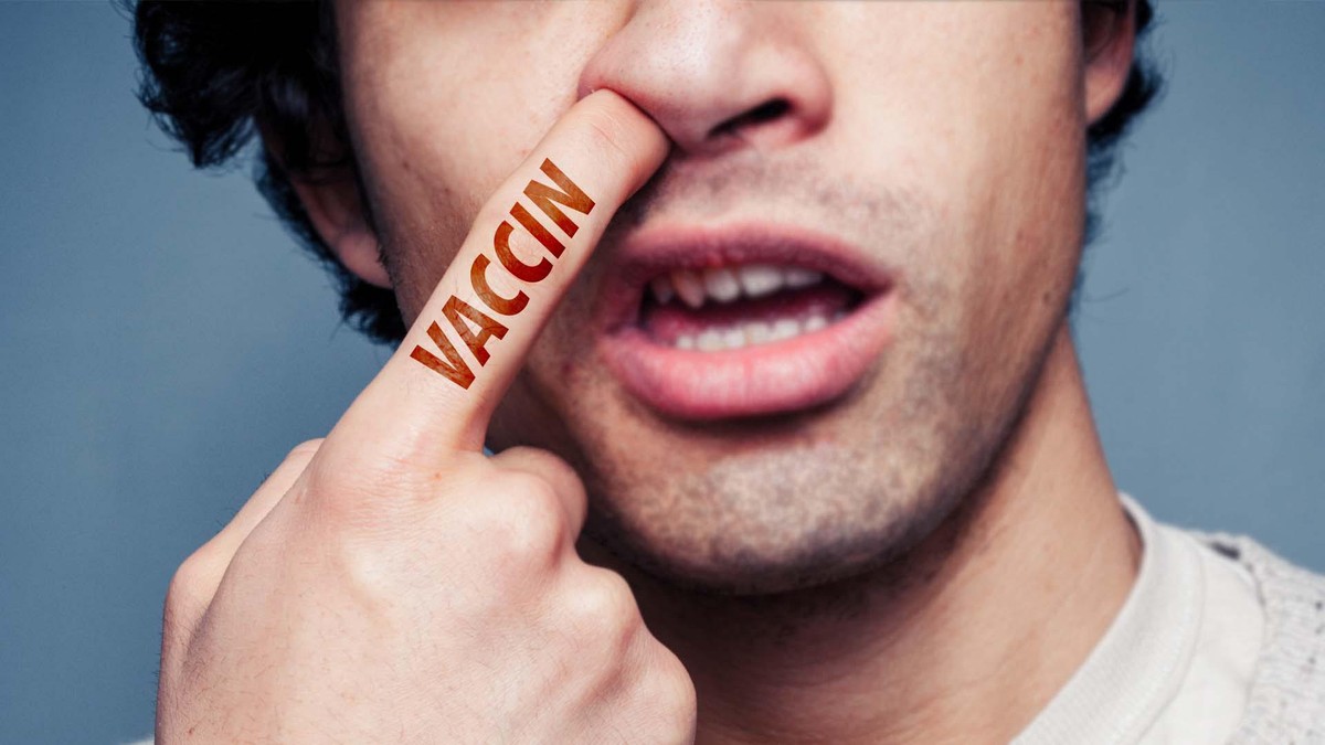 Vaccin, Covid, nez