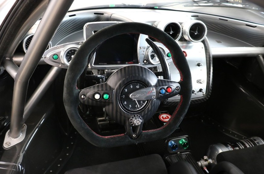 Pagani Zonda R
Carbon fiber, Alcantara, milled aluminum – all hallmarks of the incredible interior design of most Pagani models. The Zonda featured an incredible interior, replete with all those mater ...