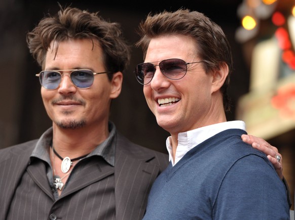 Kein Oscar: Johnny Depp und Tom Cruise.&nbsp;