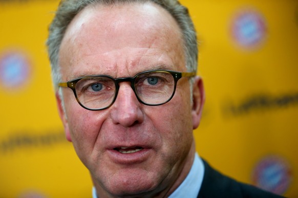 Karl Heinz Rummenigge spricht über Bayerns Zukunftspläne: «Wir sind jetzt oben angekommen. Damit dürfen wir uns aber nicht zufriedengeben.»&nbsp;