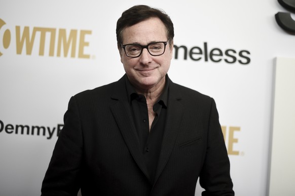 FILE - Bob Saget attends the &quot;Shameless&quot; FYC event at Linwood Dunn Theater on Wednesday, March 6, 2019, in Los Angeles. Saget, a comedian and actor known for his role as a widower raising a  ...