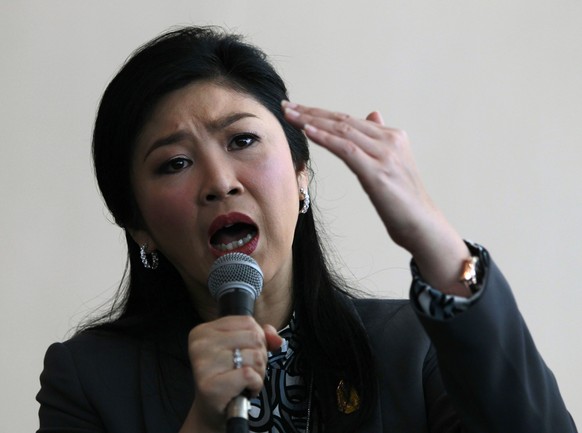 Nicht mehr in Bangkok:&nbsp;Ministerpräsidentin&nbsp;Yingluck Shinawatra.