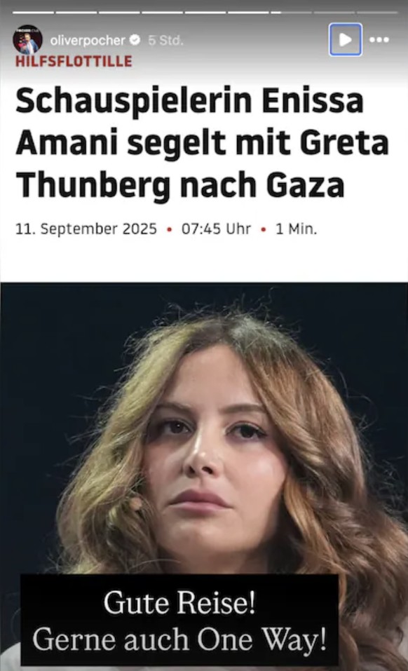 Enissa Amani Oliver Pocher - Gaza