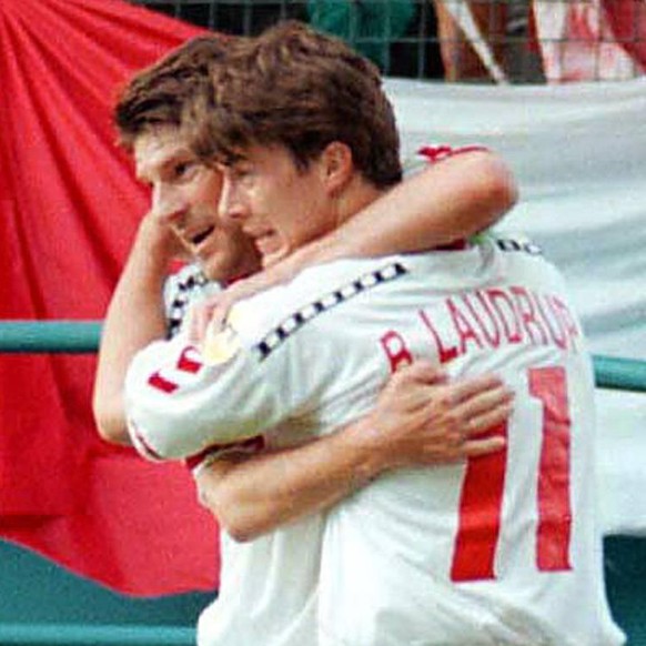 Michael und Brian Laudrup