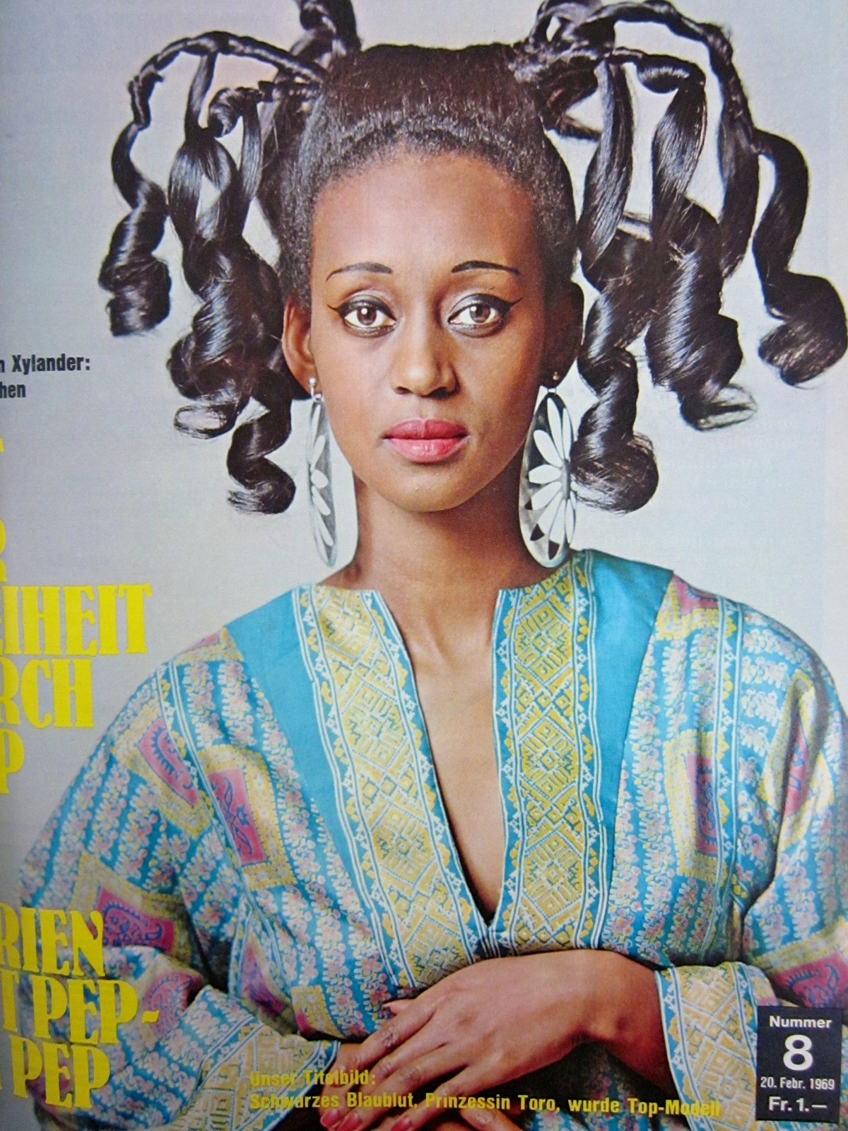 Das Supermodel Elisabeth von Toro.