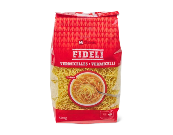 Fideli vermicelli suppenpasta https://migipedia.migros.ch/de/m-classic-fideli