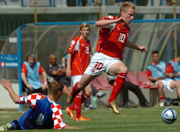 Chance verpasst: 2005 läuft Ivan Rakitic an der U17-EM noch für die Schweiz gegen Kroatien auf.